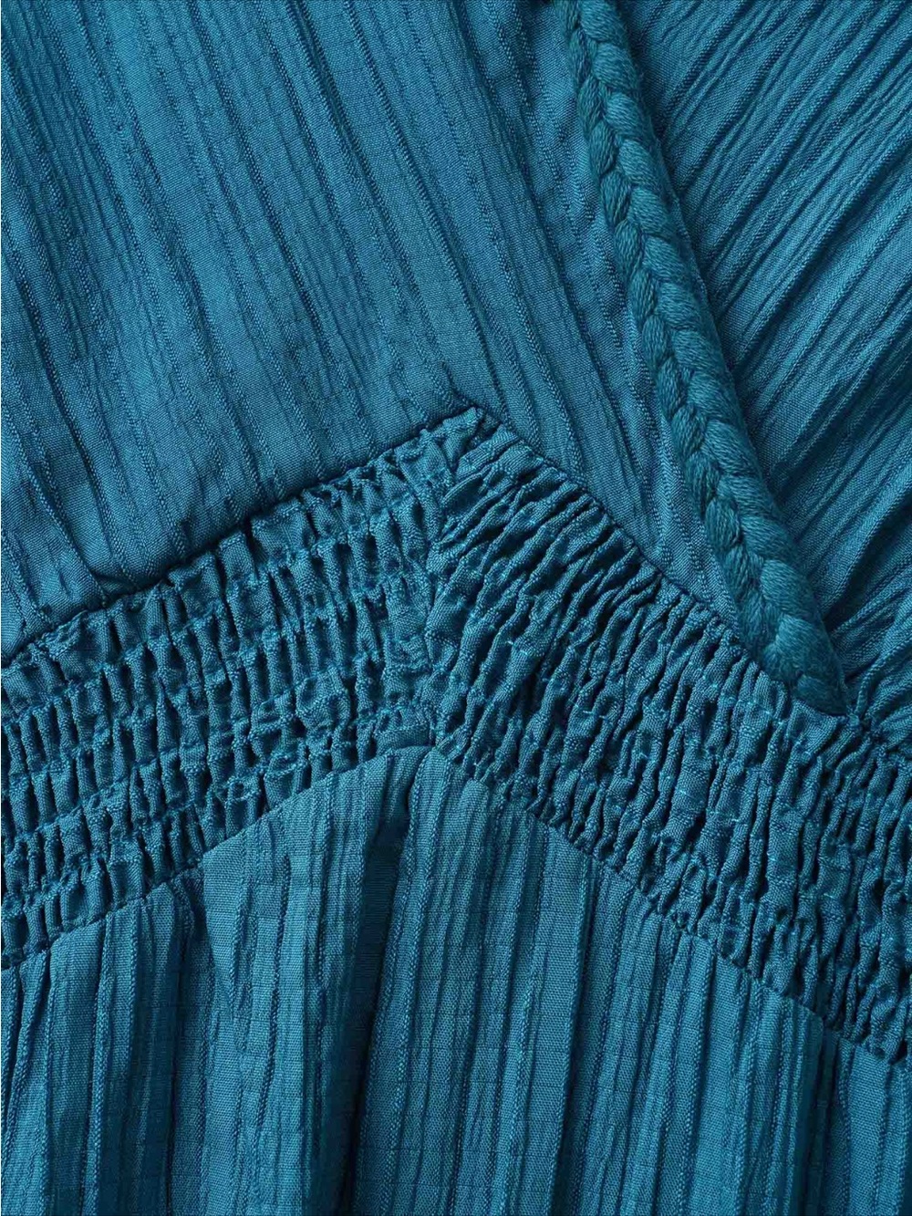 BloomChic Boho Style Teal Maxi Dress Size 14-16 NWT - Picture 4 of 5